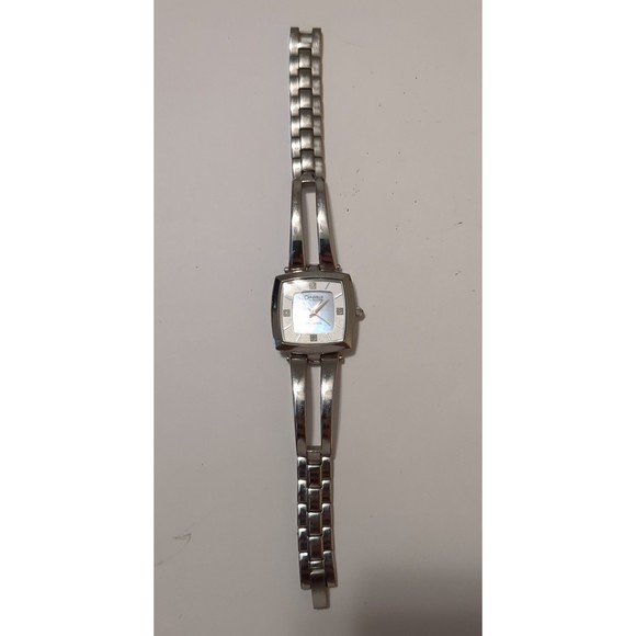 Women's Caravelle Bulova watch MOP Diamond - Picture 3 of 4